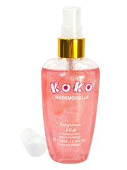 PERFUME CON GLITTER PARA DAMA