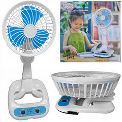 Ventilador portatil con luz led LYD-F221