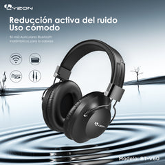 Audífono De Diadema Bluetooth BT-V60 LYZON