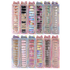 Uñas Postizas Decoradas J43