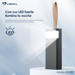 cdmx-Batería Portátil PowerBank LY-03