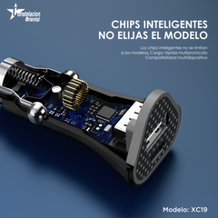CDMX-Turbo Cargador De Coche 5A XC19