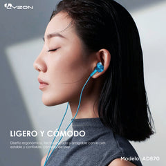 CDMX-Audífono 3.5MM AD870