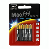 Paquete de 4 pilas AAA R03P BA021