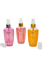 PERFUME CON GLITTER PARA DAMA