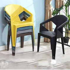 Silla del Comedor, Sillas De JardíN PláSticas Apilables,