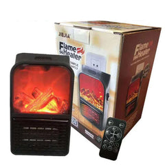 Calentador Eléctrico Portátil, Flame Heater QF-608