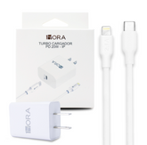 1HORA Cargador Tipo C 20W con Cable Lighting GAR154