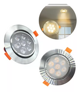 Caja 100pz Plafon Led LTH7WW