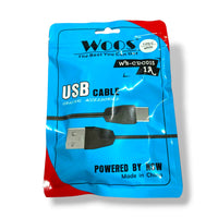 USB Cable WOOS Tipo C VM-WOOS T-C