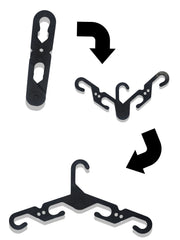 Gancho de ropa despleguable