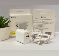 cargador 20w con cable Tipo C a C - VGA-026