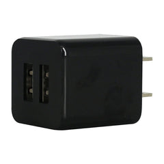 1pza Cubo cargador td con doble puerto usb para carga 5v, variedad de colores / TT-3005