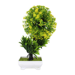 Maceta de plástico con árbol artificial estilo Bonsái ZY-PZ115