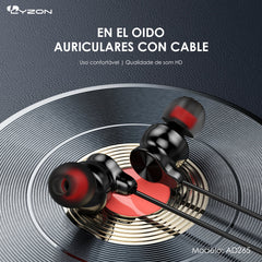 Audifono 3.5MM AD265 - Mishop Mexico