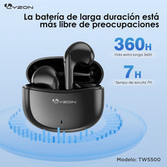 Audifonos Bluetooth LYZON TWS500 - Mishop Mexico