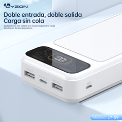 Batería Portátil PowerBanck LY - 09 - Mishop Mexico