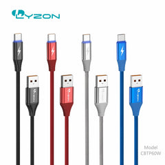 Cable USB Tipo C De Alta Velocidad CBTP60W - Mishop Mexico