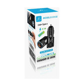Cargador de coche usb de carga rápida qc3.0+pd tipo c - ch.82 - Mishop Mexico