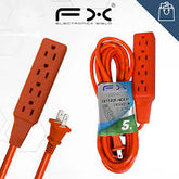 Extensión eléctrica de 5 metros con barra multicontacto de 4 enchufes - CHA-485