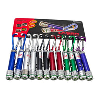 LLAVERO DE LÁSER Y LINTERNA DE PILAS