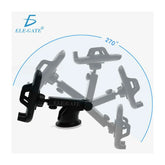 Soporte ajustable ele-gate de plástico con ventosa para teléfono celular - hold.87