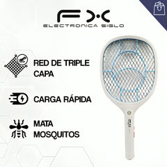 RAQUETA PARA ZANCUDOS FX Hx-858