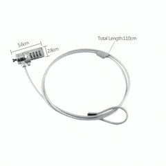 Candado de clabe para laptop ZH61