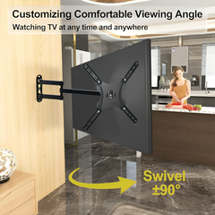 Soporte Pared Para Tv De 14 A 55 Pulgadas Con Brazo Movil 14390