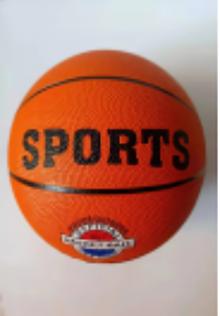 Balon de baloncesto con letras encima - LW-003