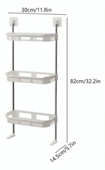 Mueble Organizador Toallero Baño Estante Rack Sanitario