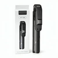Batón selfie stick plegable ajustable con tripie y bluetooth para celular / stand ZPG-6535