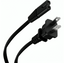 Cable bifasico en color negro de 1.50m WI.63