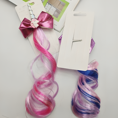 Peluca larga de poni de un cuerno 120-8 TJTL