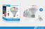 Bombilla musical RGB con Bluetooth SND-1701 XINMI