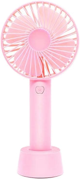 VENTILADOR DE MANO CON BASE Y PILA FS-1106