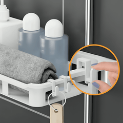 Mueble Organizador Toallero Baño Estante Rack Sanitario - Mishop Mexico