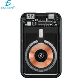 Power bank ele - gate portátil de 10000mah con variedad de entradas y carga inalámbrica - pw.18 - Mishop Mexico