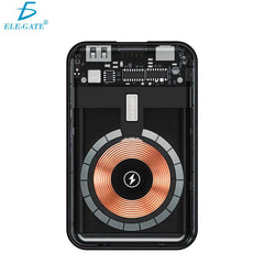 Power bank ele - gate portátil de 10000mah con variedad de entradas y carga inalámbrica - pw.18 - Mishop Mexico