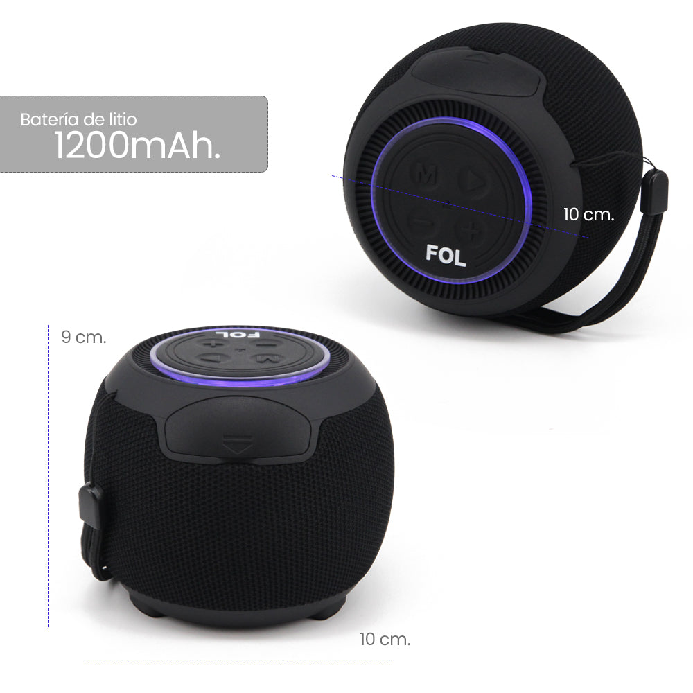 Bocina FOL portatil bluetooth boc-c25 Imagen secundaria del producto