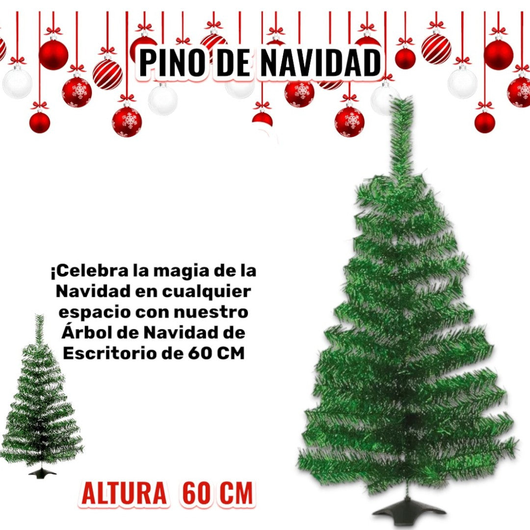 ARBOL/PINO DE NAVIDAD PARA ESCRITORIO 60 CM Imagen principal del producto