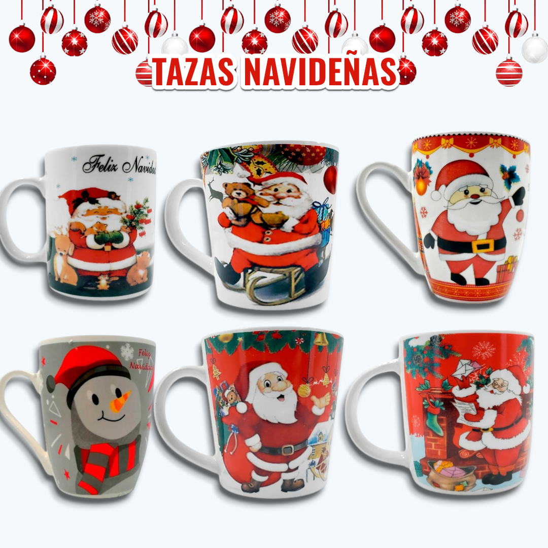TAZAS NAVIDEÑAS Imagen principal del producto