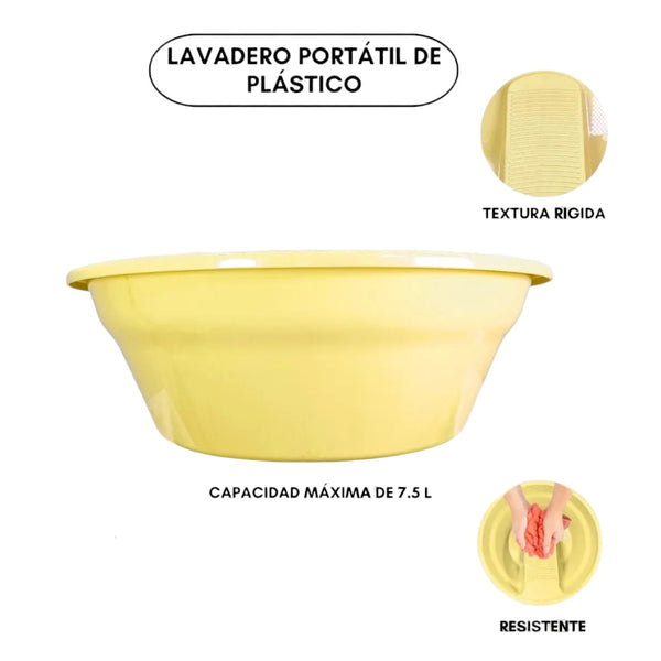 LAVADERO PORTATIL/LAVABO DE PLASTICO/ BALDE PARA LAVAR /TINA