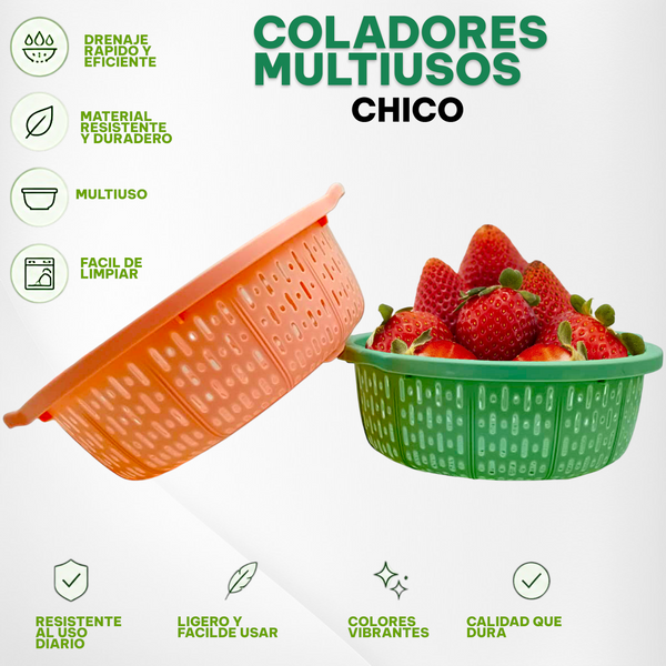 COLADOR MULTIUSOS PEQUEÑO/ESCURRIDOR