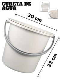 CUBETA DE PLASTICO MEDIANA