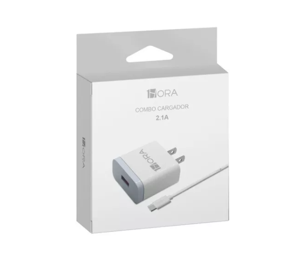 1HORA Cargador Tipo C De Carga Rápida USB 10W GAR115 Imagen principal del producto