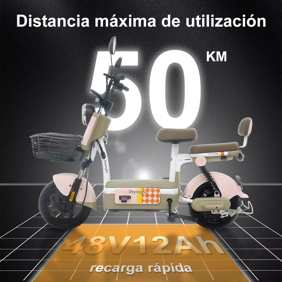 MOTO ELECTRICA CX-D10 Imagen principal del producto