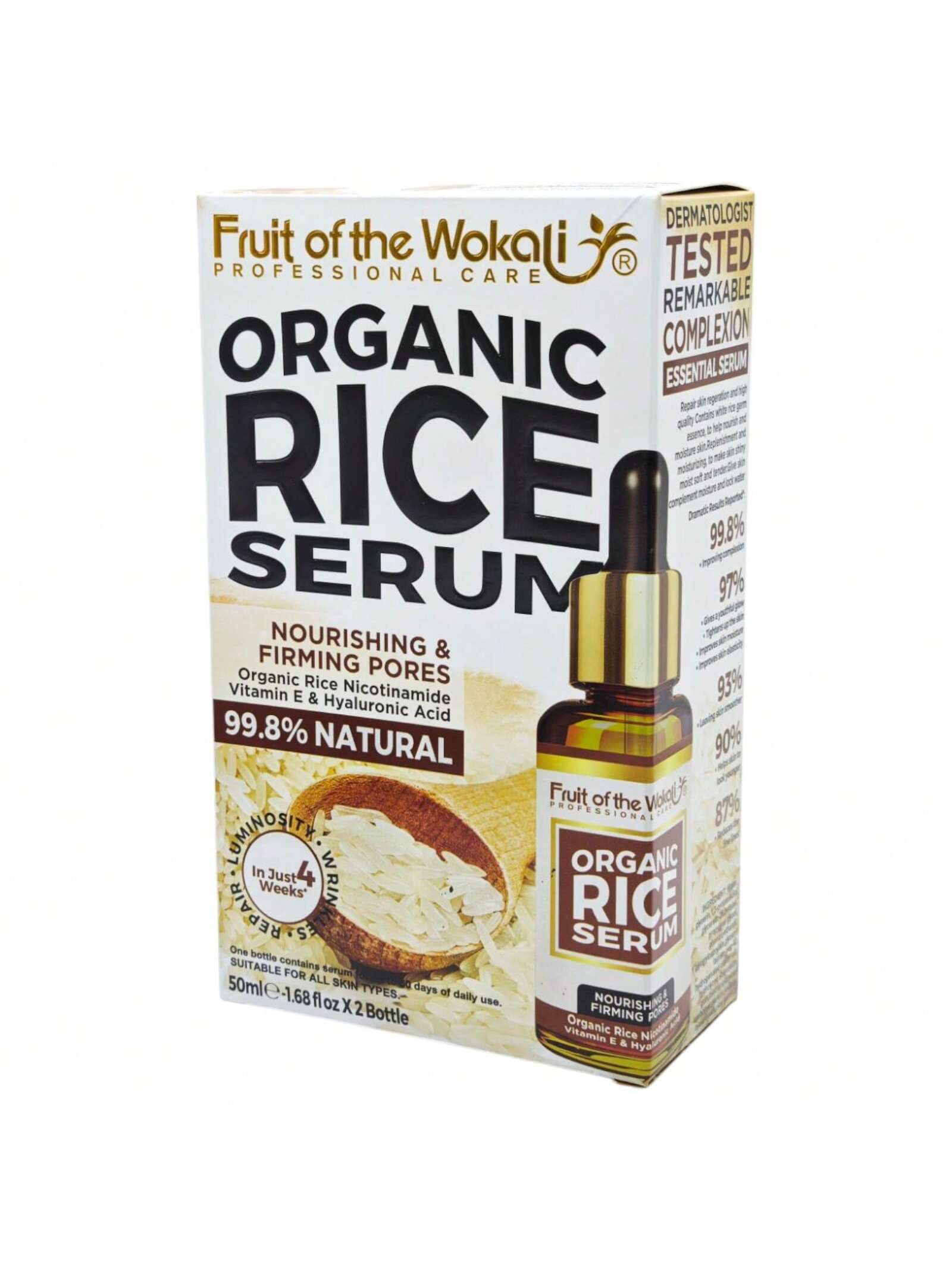 SET DE 2 PZS SERUM DE ARROZ ORGANICO Imagen principal del producto