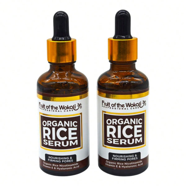 SET DE 2 PZS SERUM DE ARROZ ORGANICO
