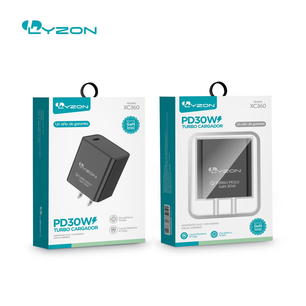 Cubo Lyzon Tipo c TURBO CARGADOR XC360 Imagen principal del producto
